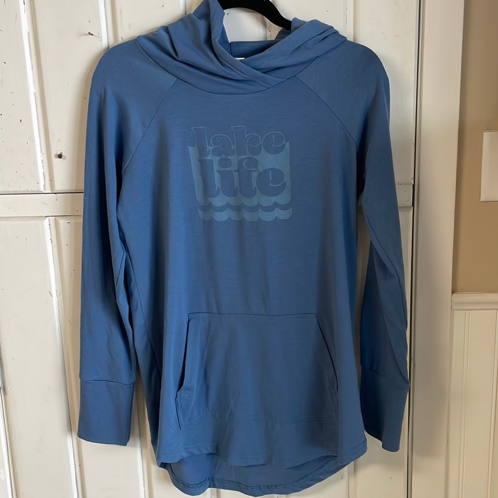 Lake life hoodie size small